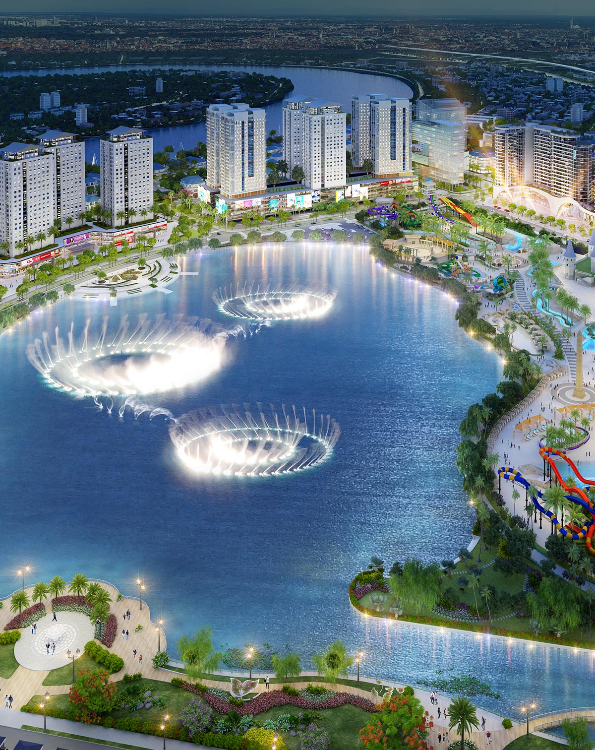 Căn hộ Diamond Sky tại Vạn Phúc City