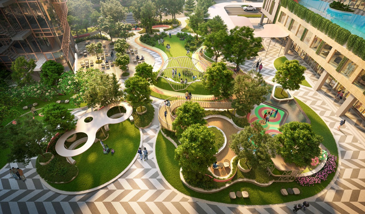 Tiện ích nội khu căn hộ Diamond Sky Vạn Phúc City